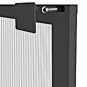 Windhager Insektenschutz-Türplissee Plus (B x H: 110 x 220 cm, Anthrazit) | BAUHAUS