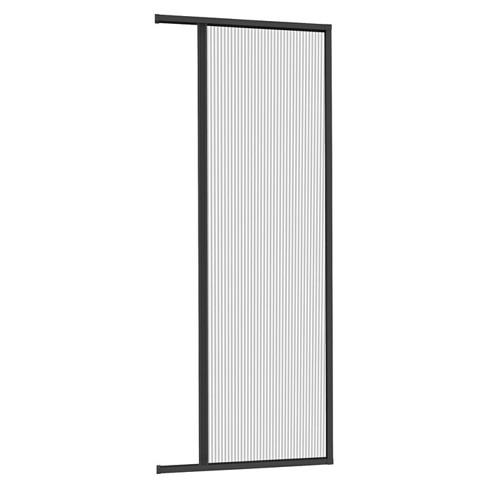 Windhager Insektenschutz-Türplissee Plus (B x H: 110 x 220 cm, Anthrazit) | BAUHAUS