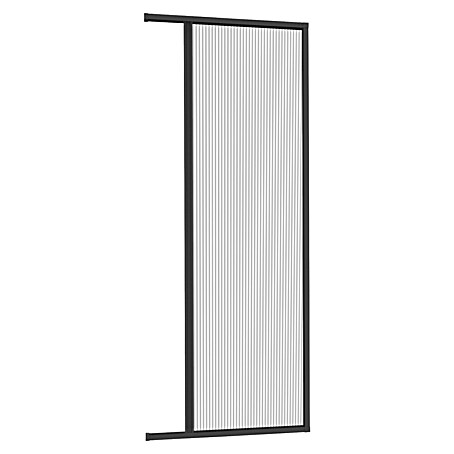Windhager Insektenschutz-Türplissee Plus (B x H: 110 x 220 cm, Anthrazit)