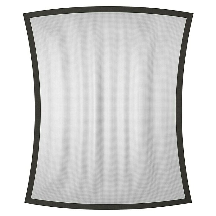 Windhager Insektenschutzgitter Pop-Up Screen (B x H: 100 x 120 cm, Montage Insektengitter: Klemmen, Anthrazit) | BAUHAUS