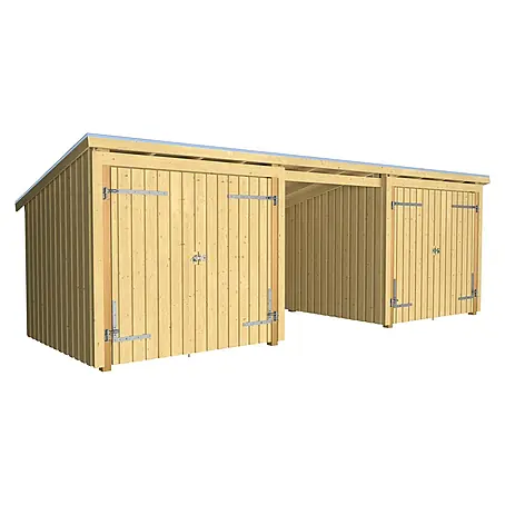 Plus  Gartenhaus Nordic Multi (3 Module)