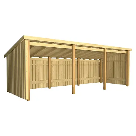 Plus  Gartenhaus Nordic Multi (3 Module)
