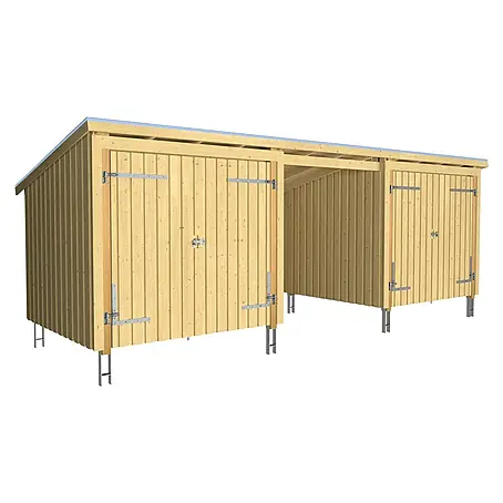 Plus  Gartenhaus Nordic Multi (3 Module)
