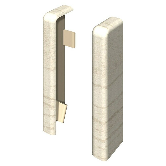 Egger Endkappe Cubical (Eiche graublau, 2 Stk., Passend für: Egger Cubical Sockelleisten 14 x 58 mm) | BAUHAUS