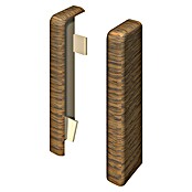Egger Endkappe Cubical (Eiche mokka, 2 Stk., Passend für: Egger Cubical Sockelleisten 14 x 58 mm) | BAUHAUS