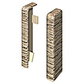 Egger Endkappe Cubical (Eiche graubraun, 2 Stk., Passend für: Egger Cubical Sockelleisten 14 x 58 mm) | BAUHAUS