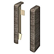 Egger Endkappe Cubical (Eiche anthrazit, 2 Stk., Passend für: Egger Cubical Sockelleisten 14 x 58 mm) | BAUHAUS