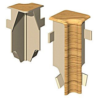 Egger Innenecke Cubical (Eiche karamell, 2 Stk., Passend für: Egger Cubical Sockelleisten 14 x 58 mm)
