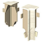 Egger Innenecke Cubical (Eiche graublau, 2 Stk., Passend für: Egger Cubical Sockelleisten 14 x 58 mm) | BAUHAUS
