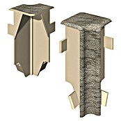 Egger Unutarnji kutnik za lajsne Cubical  (Siva, 2 Kom.) | BAUHAUS