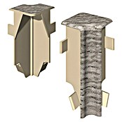 Egger Innenecke Cubical (Eiche silber, 2 Stk., Passend für: Egger Cubical Sockelleisten 14 x 58 mm) | BAUHAUS