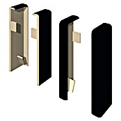 Egger Endkappe Cubical (Universal schwarz, 2 Stk., Passend für: Egger Cubical Sockelleisten 14 x 58 mm) | BAUHAUS