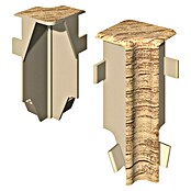 Egger Innenecke Cubical (Eiche natur, 2 Stk., Passend für: Egger Cubical Sockelleisten 14 x 58 mm) | BAUHAUS