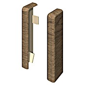 Egger Endkappe Cubical (Nußbaum hellbraun, 2 Stk., Passend für: Egger Cubical Sockelleisten 14 x 58 mm) | BAUHAUS