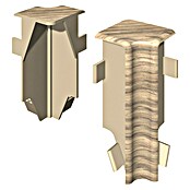 Egger Innenecke Cubical (Eiche greige, 2 Stk., Passend für: Egger Cubical Sockelleisten 14 x 58 mm) | BAUHAUS