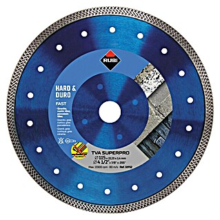 Disco de corte de diamante Turbo Viper (Apto para: Klinker, Diámetro disco: 125 mm, Espesor disco: 1,4 mm, 1 ud.)