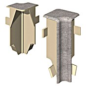 Egger Innenecke Cubical (Stein grau, 2 Stk., Passend für: Egger Cubical Sockelleisten 14 x 58 mm) | BAUHAUS