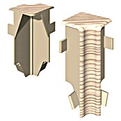 Egger Innenecke Cubical (Esche beige, 2 Stk., Passend für: Egger Cubical Sockelleisten 14 x 58 mm) | BAUHAUS