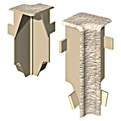 Egger Innenecke Cubical (Esche grau, 2 Stk., Passend für: Egger Cubical Sockelleisten 14 x 58 mm) | BAUHAUS