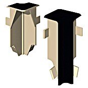 Egger Innenecke Cubical (Universal schwarz, 2 Stk., Passend für: Egger Cubical Sockelleisten 14 x 58 mm) | BAUHAUS