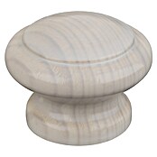 Walteco Meubelknop Lea (Diameter: 39 mm, Hout, Wit) | BAUHAUS