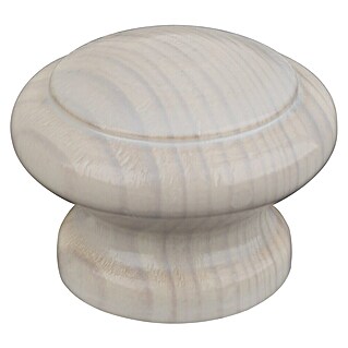 Walteco Meubelknop Lea (Diameter: 39 mm, Hout, Wit)