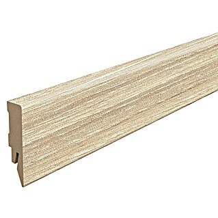 Egger Sockelleiste Cubical L323 Parkett Eiche (240 cm x 14 mm x 58 mm, MDF)