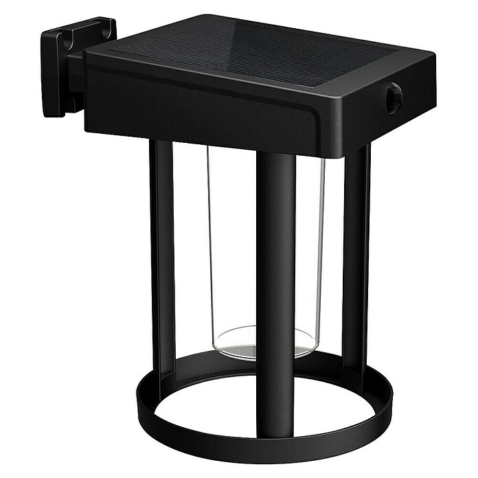 Philips Solarna vanjska zidna LED svjetiljka Camill, okrugla  (1,4 W, Boja sjenila: Prozirno, IP44) | BAUHAUS