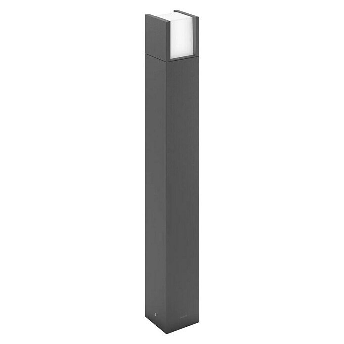 Philips Vanjska svjetiljka s postoljem Arbour  (3,8 W, Boja kućišta: Antracit, Topla bijela, 10 x 10 x 77 cm, S izvorom svjetlosti) | BAUHAUS