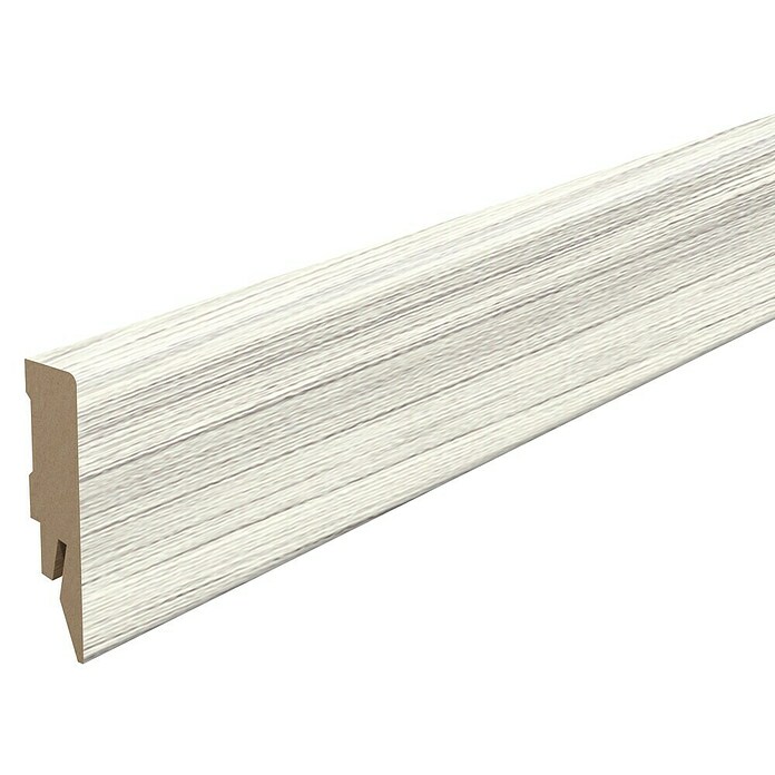 Egger Sockelleiste Cubical L536 Zermatt Eiche hell (240 cm x 14 mm x 58 mm, MDF) | BAUHAUS