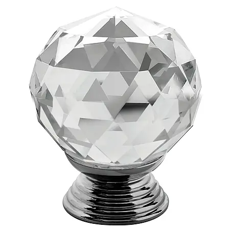 Walteco  Möbelknopf Krystal