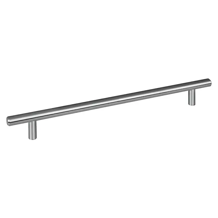 Walteco Möbelgriff Maxim - Lochabstand: 224 mm, Sonstige, Edelstahl-Optik - Bürsteter Edelstahl-Stangengriff für Schränke oder Schubladen.
