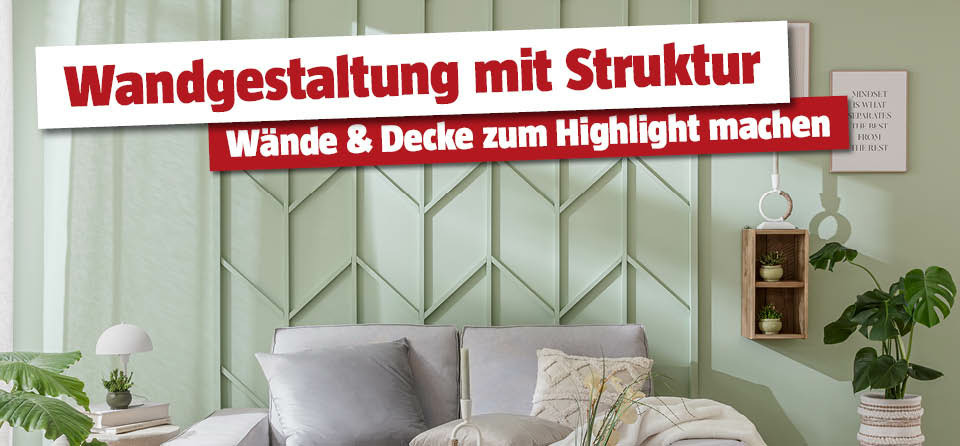 Titelbild zum Beitrag Wandgestaltung mit Struktur