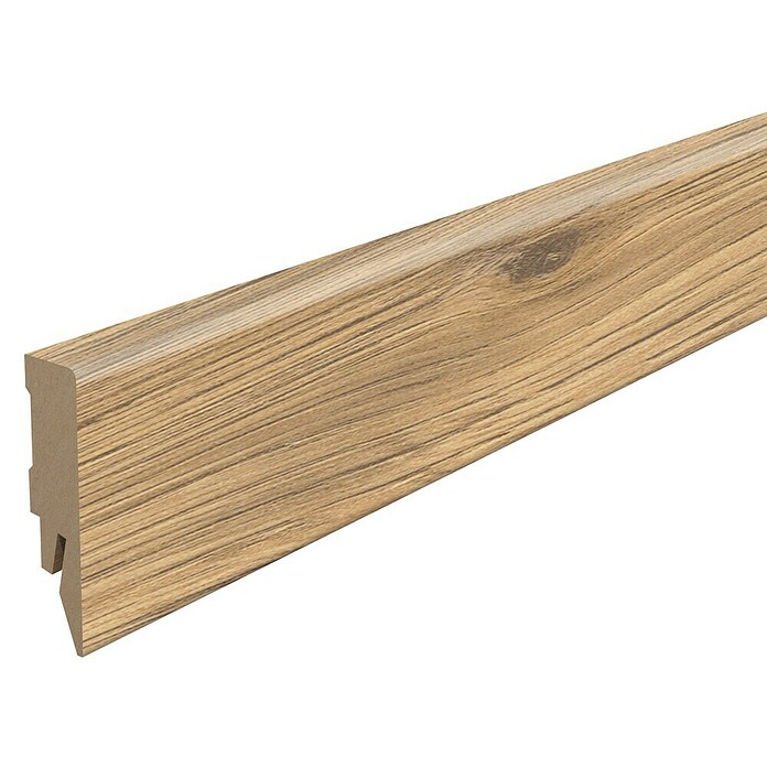 Egger Sockelleiste Cubical L624 Sherman Eiche honig (240 cm x 14 mm x 58 mm, MDF) | BAUHAUS