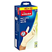 Vileda Einmalhandschuhe Natural Latex (Größe M/L, Naturmaterialien, 50 Stk.) | BAUHAUS