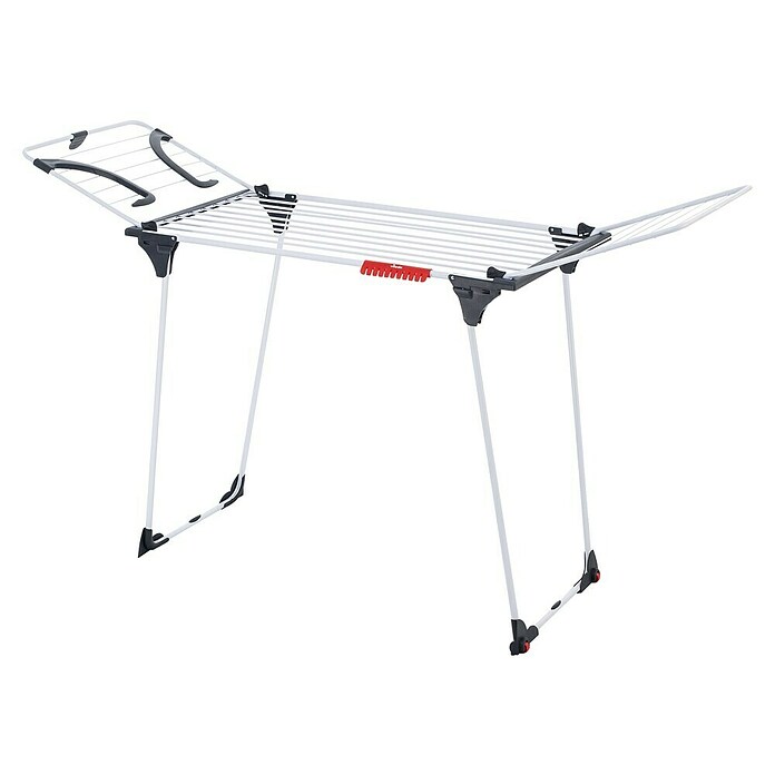 Vileda Flügel-Wäscheständer Premium 2in1 (Länge Wäscheleine: 20 m, L x B x H: 180 x 57 x 91 cm, Weiß) | BAUHAUS