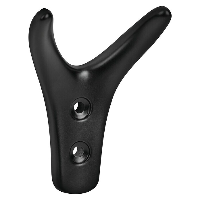 Walteco Jashaak Stellar (l x b x h: 75 x 53 x 27 mm, Aantal haken: 2 st., Mat zwart) | BAUHAUS
