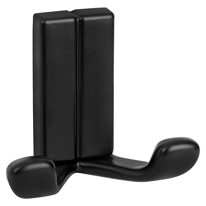 Walteco Jashaak Timke (l x b x h: 57 x 68 x 35 mm, Aantal haken: 2 st., Mat zwart) | BAUHAUS