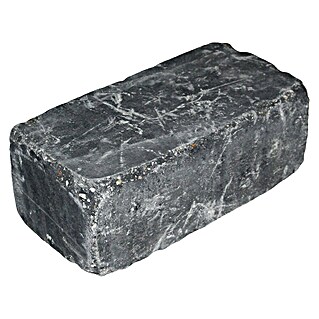 Seesteiner Mauerstein Quadro Antik (L x B x H: 36 x 18 x 12 cm, Beton, Anthrazit)