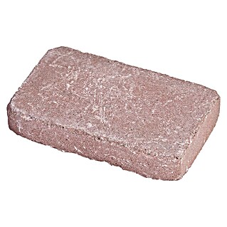 Seesteiner Pflasterstein (L x B x H: 26 x 15,6 x 5 cm, Beton, Rot)