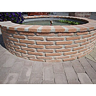 Seesteiner Pflasterstein (L x B x H: 26 x 15,6 x 5 cm, Beton, Englisch Ziegel)