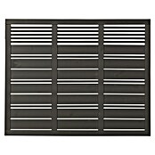 Plus Sichtschutzelement Silence (176 x 140 cm, Holz, Umbragrau (RAL 7022)) | BAUHAUS