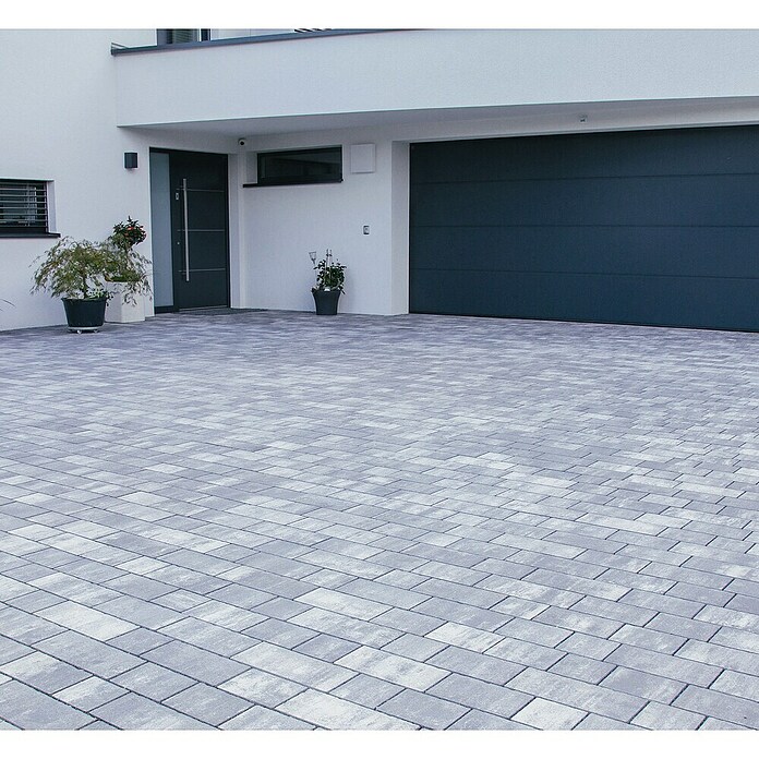 Seesteiner Pflasterstein Mehrformatpflaster Trend (Anthrazit, Höhe: 6 cm, Beton, 1,08 m²)