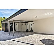 Pflasterstein Piazza (L x B x S: 22,5 x 15 x 5 cm, Anthrazit, Beton)
