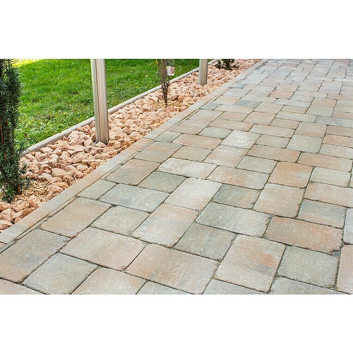 Seesteiner Pflasterstein Piazza Antik (L x B x S: 15 x 15 x 5 cm, Muschelkalk, Beton) | BAUHAUS