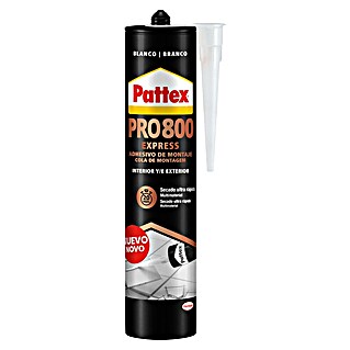 Pattex Adhesivo para montaje PRO-800 (390 g, Gris, Cartucho)