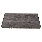 Seesteiner Terrassenplatte Piazza (50 x 25 x 4 cm, Anthrazit, Beton) | BAUHAUS