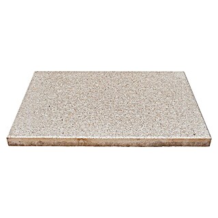 Seesteiner Terrassenplatte (60 x 40 x 3 cm, Sandbeige, Beton)