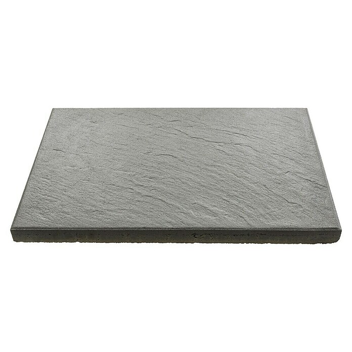 Seesteiner Terrassenplatte (60 x 40 x 3,8 cm, Schieferstruktur, Beton) | BAUHAUS