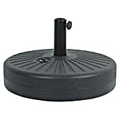Base de parasol Bari (Ø x Al: 51 x 12 cm, Negro) | BAUHAUS